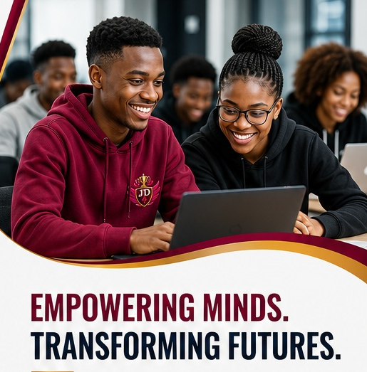 Youth learning software development and digital marketing at JD STUDIOS AFRICA in Nairobi, Kenya